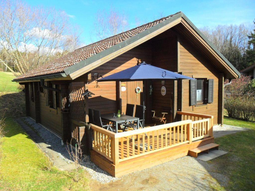 Komfortables-Ferienblockhaus-Nr-27-56-Qm-Bis-4-Personen-Viechtach-Jaegerpark 외부 사진